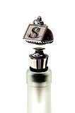 Monogram & Beads Bottle Stopper - S