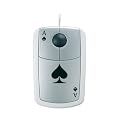 Pat Says Now Poker Ace USB Optical Mouse - White (PSN1210)