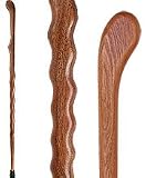 Riverbend Wood Hiking Staff   Rosewood