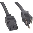 6 Foot IEC Power Cord for Computers, TVs, etc.