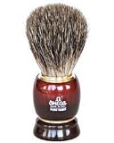 Omega Brownie Junior Badger Shaving Brush with Stand - #63184