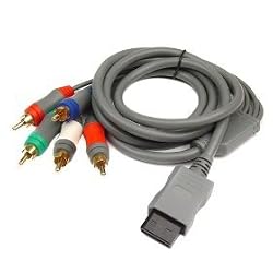 Bragaincell- High Definition Gold Plated 6 Feet Premium HD Component Cable for Nintendo Wii