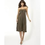 BCBGMAXAZRIA Strapless Jersey Knot-Front Dress at BCBG MAX AZRIA