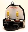 Polarg 9006 Pure Yellow Headlight Light Bulbs