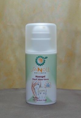 Bio Haargel Hanf Aloe-Vera 100ml im Airless Spender