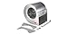 LAU (1) 38208002M, Blower, A15-15ACE, Ball Brg (Galv Heavy Duty) FACTORY NEW!