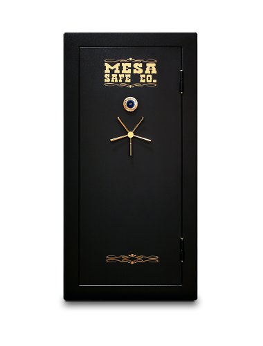 Mesa Safe MBF7236C 32-Gun Capacity All Steel Gun Safe with Combination Lock, 22.9-Cubic Feet, Black
