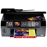 Epson WorkForce 500 All-in-One Printer (Black) (C11CA40201)