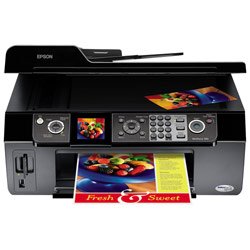 Childrens Toyshop  Office Products : Epson WorkForce 500 All-in-One Printer (Black) (C11CA40201)