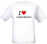 I LOVE LONG BEACH - City-series - White T-shirt