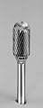 CARBIDE BUR GROBET MADE IN U.S.A. CYLINDER RADIUS END 3/8X3/4X1/4 6