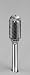 GROBET CARBIDE BUR MADE IN U.S.A. CYLINDER RADIUS END 1/2X1X1/4 6 INCH LONG S...