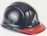 Atlanta Braves Hard Hat Tough Lightweight Protection Patented Shock Absorbing Suspension