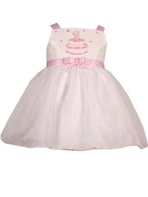 Baby Girls 1st or 2nd White Birthday DressB001DTD64E 