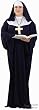 Adult Women's Plus Size Nun Costume (14-20)