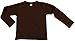 Earth Elements Little Kids'/Toddlers' Long Sleeve T-Shirt 3T Chocolate