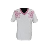 INC International Concepts Dualing Eagles V Neck T Shirt