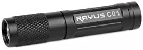 RAYUS mini LED flashlight key chain LED flashlight waterproof up to 2 meters