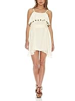 Rare London Vestido Bronze Disk (Beige)