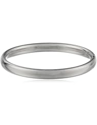 Sterling Silver Baby Hinged Polished Bangle Bracelet