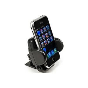 Luxmo universal car vent or dash mount phone holder with adjustable grip Luxmo universal car vent or dash mount phone holder with adjustable grip