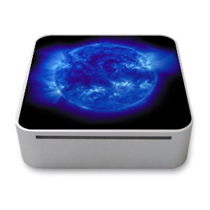 Mac Mini Skin - Blue Giant