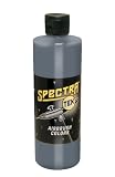 Badger Air-Brush Company Spectra-Tex Airbrush Ready Water Based Acrylic Paint, Transparent Wrought Iron Gray, 4-Ounce