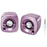 Sony Portable Speaker System in Pink (pair) (Model# SRS-M50-Pink)