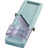 Benriner Japanese Mandolin Super Slicer - vegetable cutter & Guard - make sliced vegetables in seconds at home!