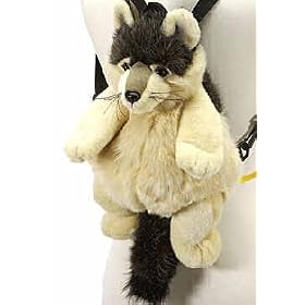 Click here to buy Plush Wolf Backpack 16 by Fiesta Toys.