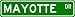 MAYOTTE Street Sign ~ Personalized Family Lastname Sign ~ Gameroom, Basement, Garage Sign Novelty** ALUMINUM