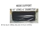 Cervical Roll Pillow by Sacro Wedgy, Compliments Sacro Wedgy Backaid Sacro Stabilizer for Back Pain