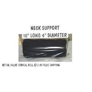 Cervical Roll Pillow by Sacro Wedgy, Compliments Sacro Wedgy Backaid Sacro Stabilizer for Back Pain by Sacro Wedgy