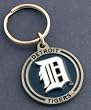 Detroit Tigers Zinc Team Logo Keychain