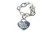 University of Kentucky Wildcats UK Heart Tag Bracelet