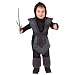 Boys Leather Ninja Martial Arts Large Halloween Costume
