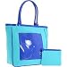 Liz Claiborne Logo Pop Magazine Tote Snowcone/Marina