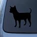 CHIHUAHUA SILHOUETTE - Dog - Vinyl Decal Sticker #1498 | Vinyl Color: Black