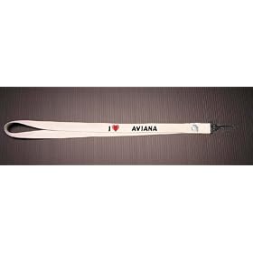 Buy Lanyard with I Love Aviana by Shop Zeus