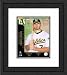 Framed Bobby Crosby Oakland Athletics Photograph