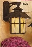 Artistic 8130 Burlington Small 1 Light Wall Lantern Espresso