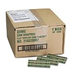 MMF216020002 - Flat Kraft Paper Coin Wrappers