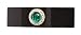 Caravan Hand Decorated Fench Black With Large Emerald And Swarovski Crystal Stones, .65 Ounce RS.2449.00