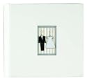 Tudor Photo Bride & Groom Wedding Album, White, Holds 200, 4 x 6 Photos