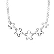 .925 Silver Star Necklace- 16"