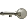 Levolor Chained Ball Rod Set, Satin Nickel, 3/4-Inch Diameter, 36 to 66-Inch Width
