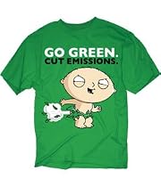 Family Guy Stewie Go Green T Shirt