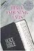 Bible Tab: Clear Tab with Silver Center Strip & Black Lettering