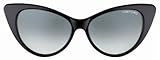 Tom Ford Nikita FT0173 Sunglasses - 01B Shiny Black (Gradient Dark Gray Lens) - 55mm
