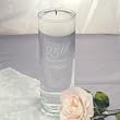 Cathy's Concepts 25th Wedding Anniversary Floating Candle Vase